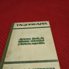 Libros de segunda mano: LIBRO TAQUIGRAFÍA POR RÓMULO G.MENDOZA