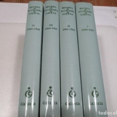 Libros de segunda mano: REVISTA ECONÓMICA DE GALICIA (4 TOMOS DE1958 A 1968) W7448. Lote 268429234