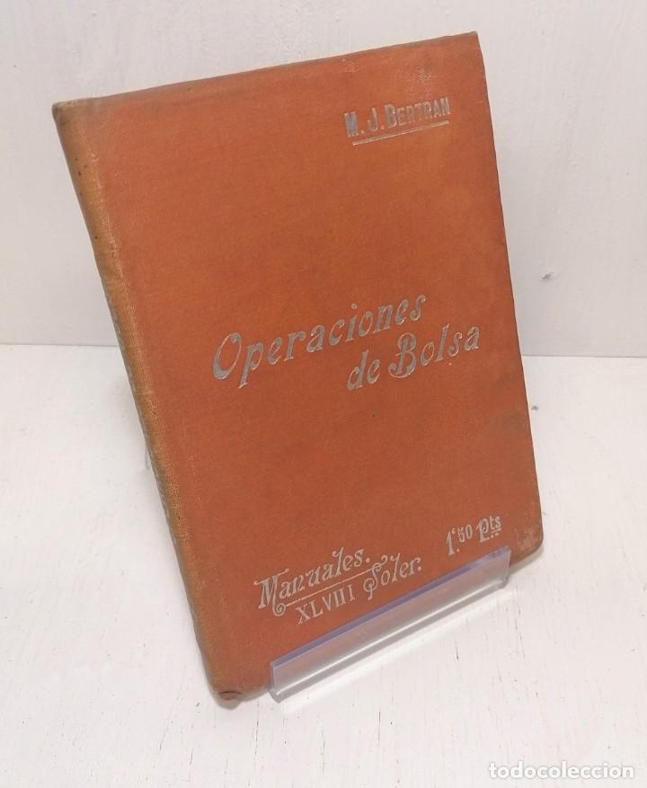 Libros de segunda mano: Libro: Manuales Soler &rdquo;operaciones de bolsa&rdquo; #48 - Foto 1