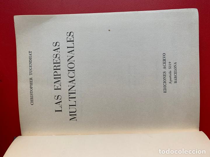 Libros de segunda mano: Las empresas multinacionales - TUGENDHAT CHRISTOPHER - Foto 1