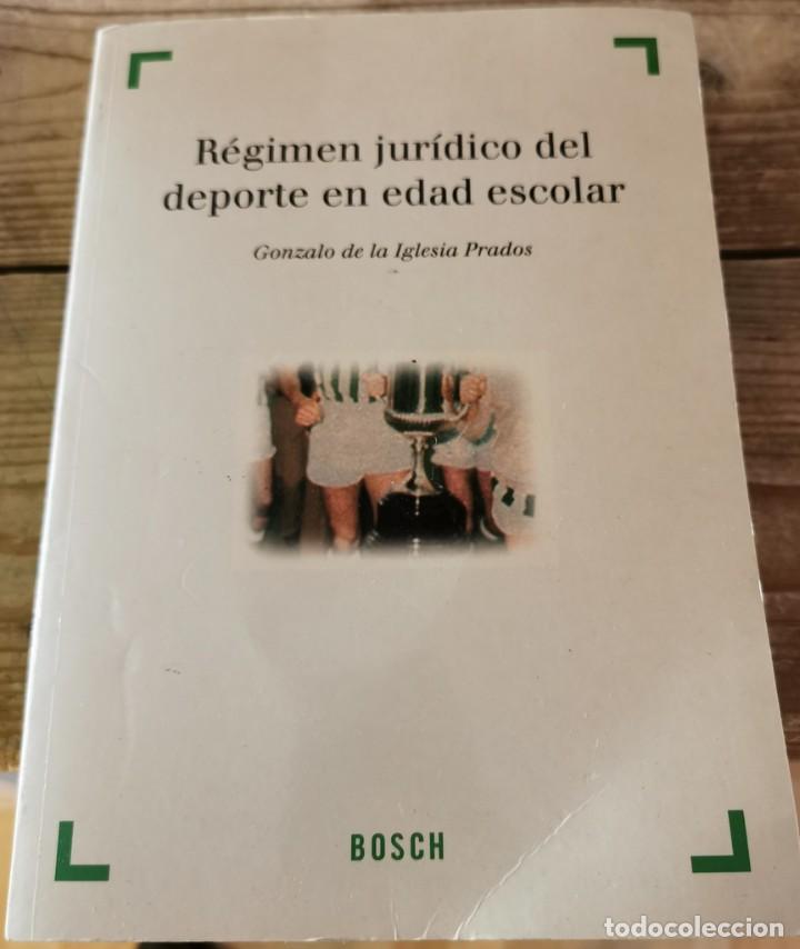 Libri di seconda mano: REGIMEN JURIDICO DEL DEPORTE EN EDAD ESCOLAR, GONZALO DE LA IGLESIA PRADOS,2004, 732 PAGINAS