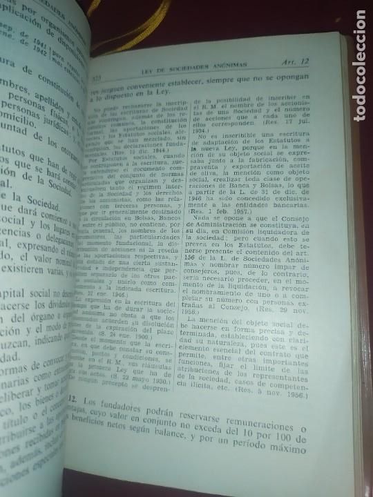 Libros de segunda mano: Codigo de comercio - Manuel Broseta Pont; Aguilar, 1960 - Foto 8