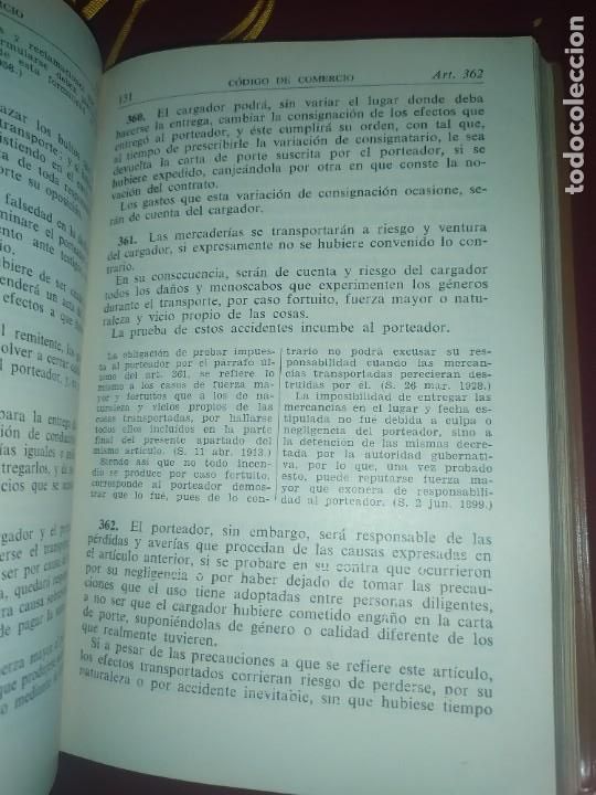 Libros de segunda mano: Codigo de comercio - Manuel Broseta Pont; Aguilar, 1960 - Foto 12