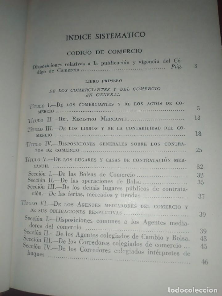 Libros de segunda mano: Codigo de comercio - Manuel Broseta Pont; Aguilar, 1960 - Foto 19