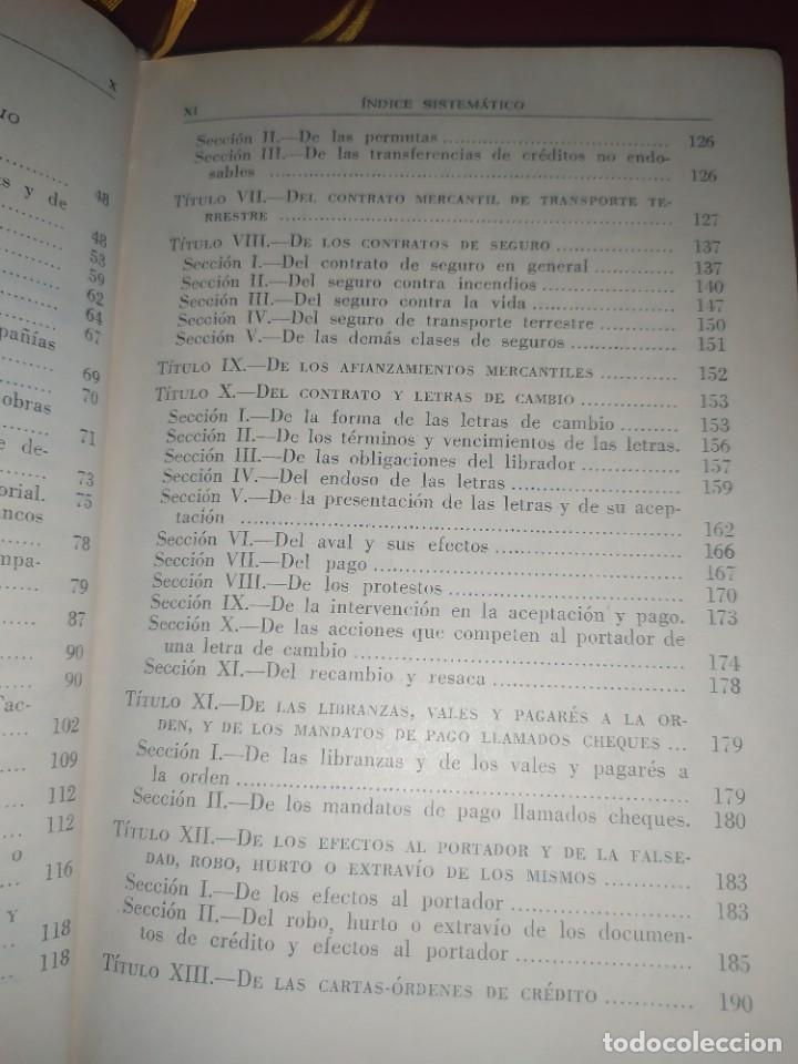 Libros de segunda mano: Codigo de comercio - Manuel Broseta Pont; Aguilar, 1960 - Foto 23