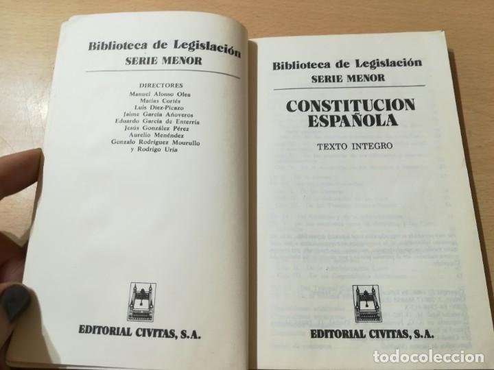 Libros de segunda mano: CONSTITUCION ESPA&Ntilde;OLA / / CIVITAS / AB303 - Foto 4