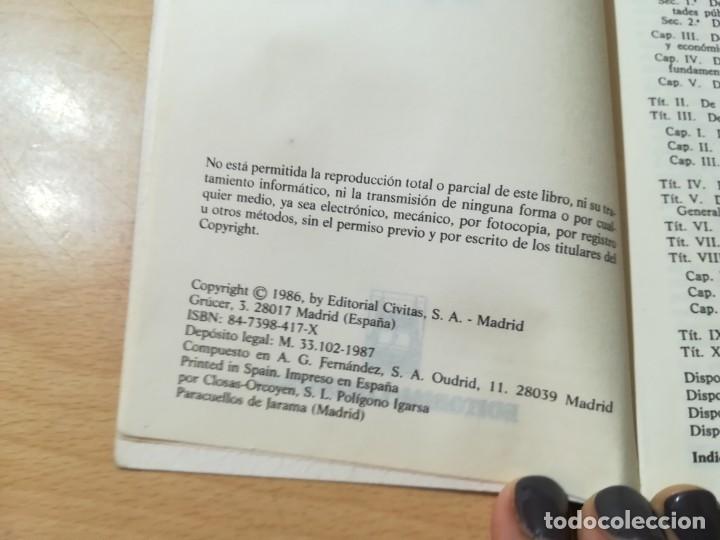 Libros de segunda mano: CONSTITUCION ESPA&Ntilde;OLA / / CIVITAS / AB303 - Foto 5