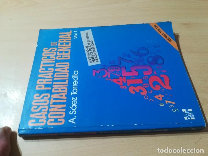 Libri di seconda mano: CASOS PRACTICOS DE CONTABILIDAD GENERAL / A SAEZ TORRECILLA / VOL 1 / AG13