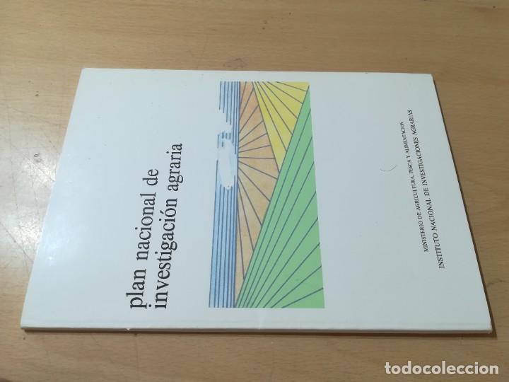 Libri di seconda mano: PLAN NACIONAL INVESTIGACION AGRARIA / 1984 / / AG29