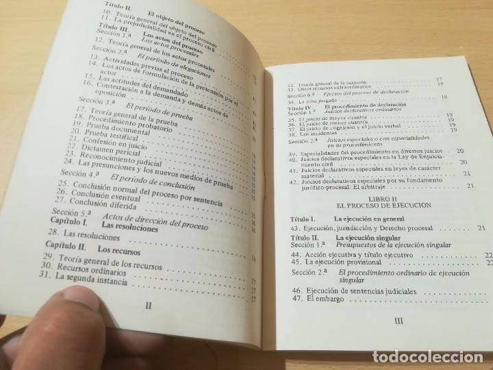 Libros de segunda mano: PROGRAMA DERECHO PROCESAL / UNIVERSIDAD ZARAGOZA / 1981 / AJ32 - Foto 5