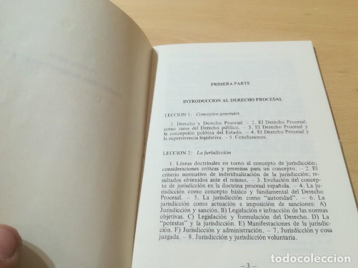 Libros de segunda mano: PROGRAMA DERECHO PROCESAL / UNIVERSIDAD ZARAGOZA / 1981 / AJ32 - Foto 10
