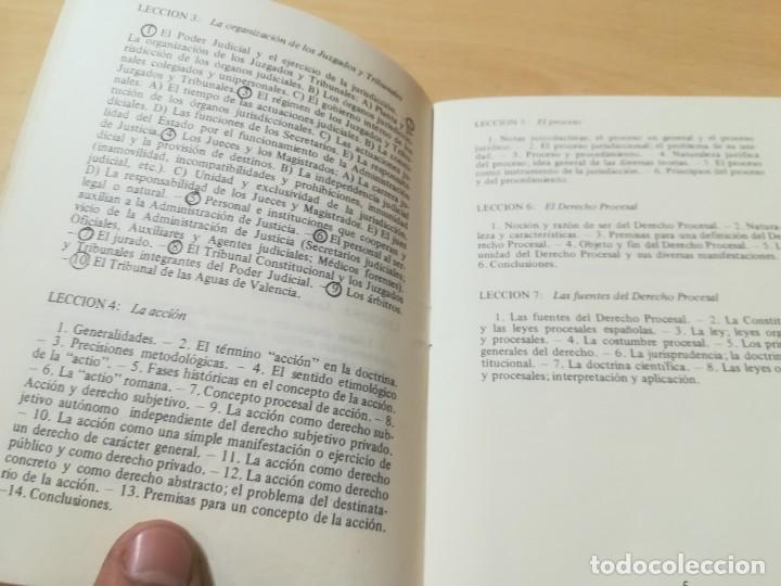 Libros de segunda mano: PROGRAMA DERECHO PROCESAL / UNIVERSIDAD ZARAGOZA / 1981 / AJ32 - Foto 11