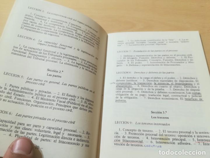 Libros de segunda mano: PROGRAMA DERECHO PROCESAL / UNIVERSIDAD ZARAGOZA / 1981 / AJ32 - Foto 14