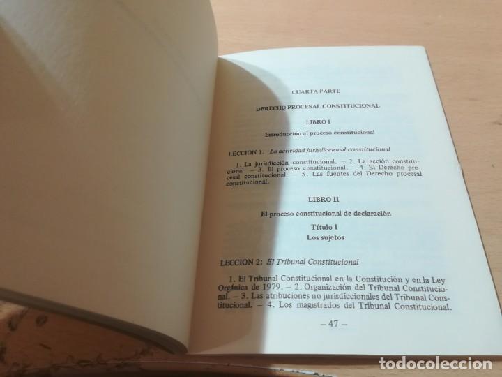 Libros de segunda mano: PROGRAMA DERECHO PROCESAL / UNIVERSIDAD ZARAGOZA / 1981 / AJ32 - Foto 15