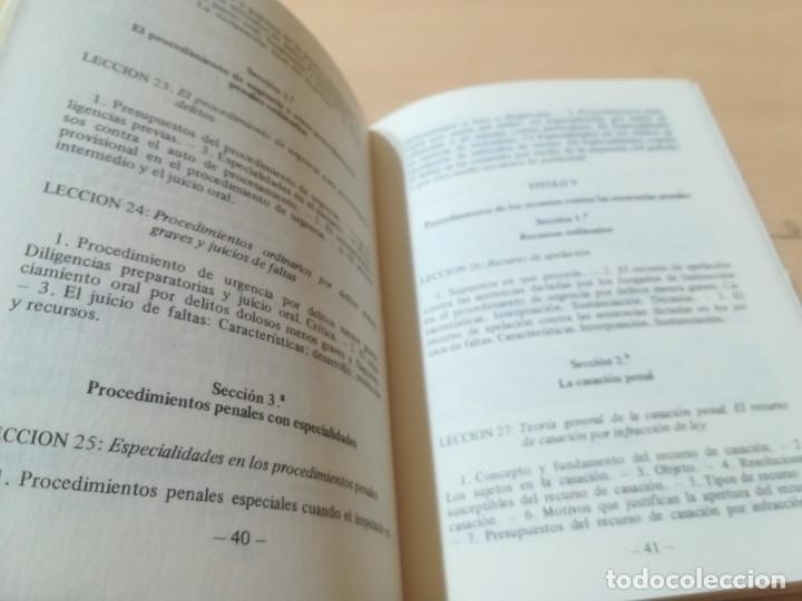 Libros de segunda mano: PROGRAMA DERECHO PROCESAL / UNIVERSIDAD ZARAGOZA / 1981 / AJ32 - Foto 16