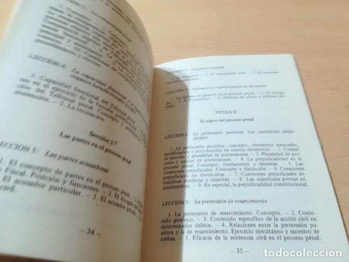 Libros de segunda mano: PROGRAMA DERECHO PROCESAL / UNIVERSIDAD ZARAGOZA / 1981 / AJ32 - Foto 18