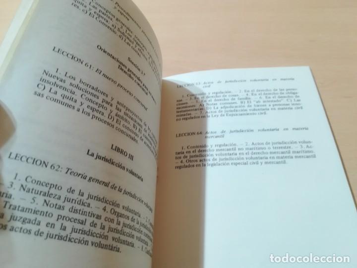 Libros de segunda mano: PROGRAMA DERECHO PROCESAL / UNIVERSIDAD ZARAGOZA / 1981 / AJ32 - Foto 19