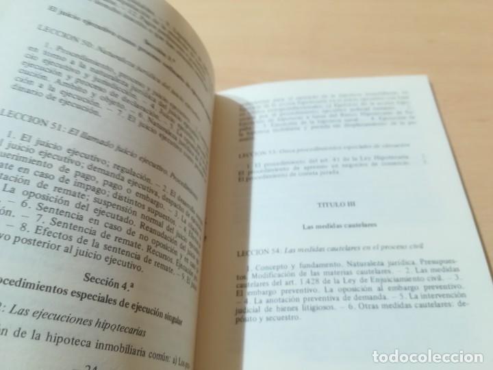 Libros de segunda mano: PROGRAMA DERECHO PROCESAL / UNIVERSIDAD ZARAGOZA / 1981 / AJ32 - Foto 21