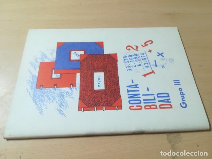 Gebrauchte B&uuml;cher: CONTABILIDAD GRUPO III / INSTITUCION ENSE&Ntilde;ANZAS TECINCAS / MADRID / AJ58