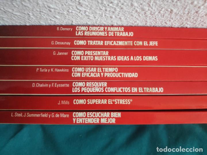 Libros de segunda mano: Ediciones Deusto, 7 libros Como dirigir y animar, tratar, presentar, usar el tiempo, resolver, - Foto 1