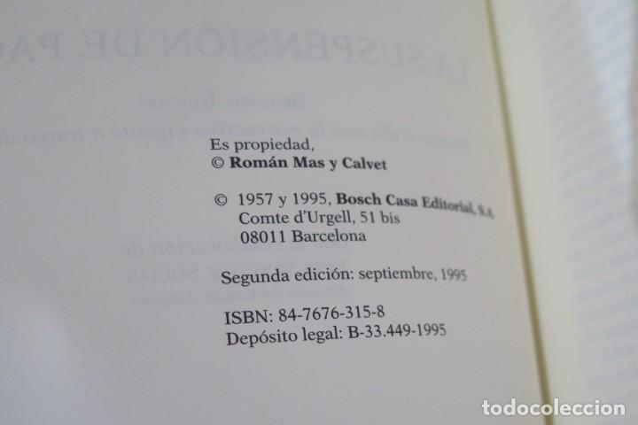 Libros de segunda mano: 1996.- LA SUSPENSI&Oacute;N DE PAGOS. BOSCH - Foto 2