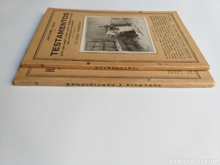 Libros de segunda mano: Testamentos y herencias y particiones Jacome Ruiz - Foto 3