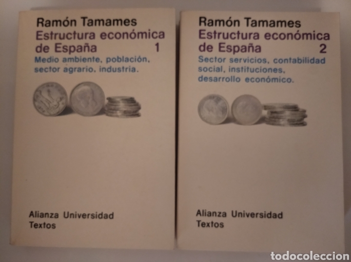 Libros de segunda mano: ESTRUCTURA DE ESPA&Ntilde;A 1 y 2- RAM&Oacute;N TAMAMES - Foto 1