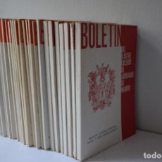 Libros de segunda mano: BOLETÍN DEL ILUSTRE COLEGIO DE ABOGADOS DE MADRID - LOTE 1980-1984. Lote 282062668