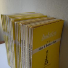 Libros de segunda mano: BOLETÍN DE LOS COLEGIOS DE ABOGADOS DE ARAGÓN - LOTE 1979-1991. Lote 282065898