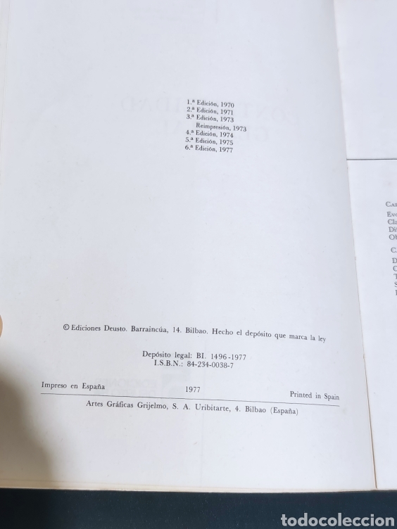 Libros de segunda mano: Contabilidad general, ediciones DEUSTO. A&ntilde;o 1977. - Foto 2