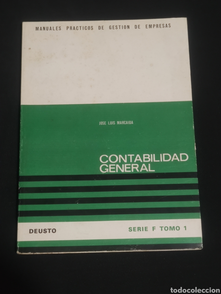 Libros de segunda mano: Contabilidad general, ediciones DEUSTO. A&ntilde;o 1977. - Foto 1