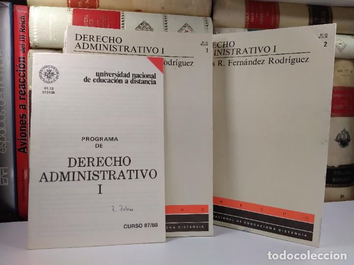 Gebrauchte B&uuml;cher: DERECHO ADMINISTRATIVO I. Vols I-II: Obra completa. FERN&Aacute;NDEZ RODR&Iacute;GUEZ, Tom&aacute;s R. UNED.