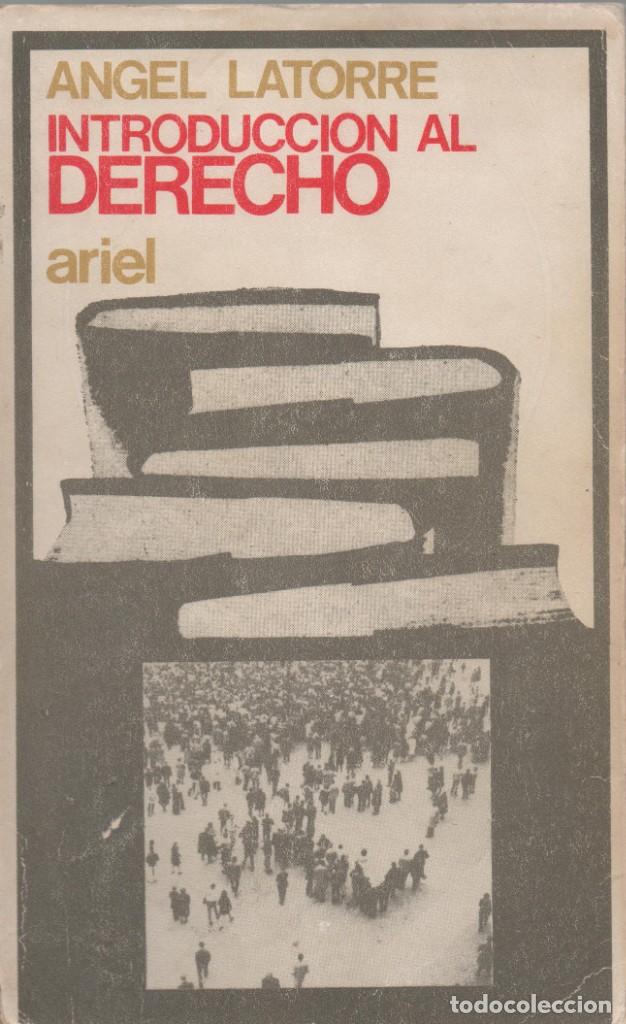 Libros de segunda mano: Introducci&oacute;n al Derecho - &Aacute;ngel Latorre, - Foto 1