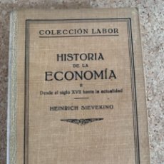 Libros de segunda mano: HISTORIA DE LA ECONOMÍA (CAJ 5)