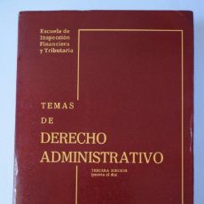 Libros de segunda mano: TEMAS DE DERECHO ADMINISTRATIVO (3ª EDICIÓN) - L.M. CAZORLA PRIETO - 1983. Lote 284766163