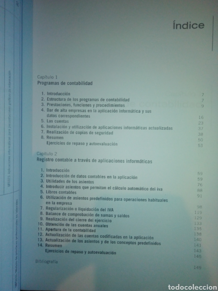 Libros de segunda mano: Curso de Contabilidad - Foto 2