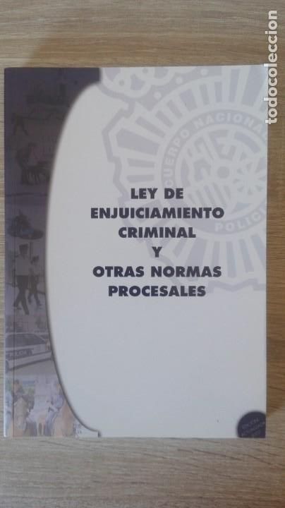 Second hand books: LEY DE ENJUICIAMIENTO CRIMINAL Y OTRAS NORMAS PROCESALES-S.U.P.-EDICI&Oacute;N ACTUALIZADA A&Ntilde;O 2007.