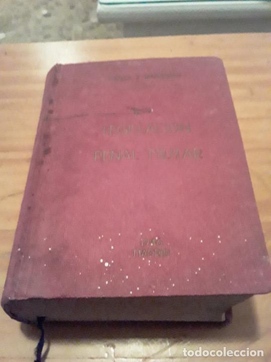Libri di seconda mano: LEGISLACION PENAL MILITAR.EDITORIAL ALDECOA.1946.1273 PAGINAS.