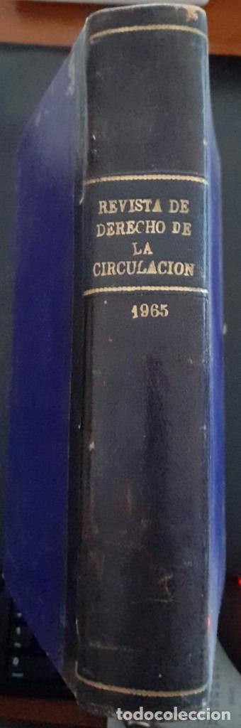 Libros de segunda mano: REVISTA DE DERECHO DE LA CIRCULACI&Oacute;N, &Iacute;NDICES DEL A&Ntilde;O II, ENERO-DICIEMBRE DE 1965,