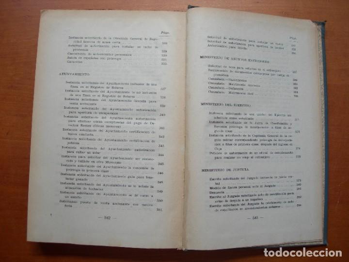 Libros de segunda mano: FORMULARIO DE CONTRATOS, DOCUMENTOS Y ESCRITOS - Foto 5