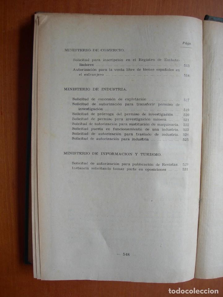 Libros de segunda mano: FORMULARIO DE CONTRATOS, DOCUMENTOS Y ESCRITOS - Foto 7