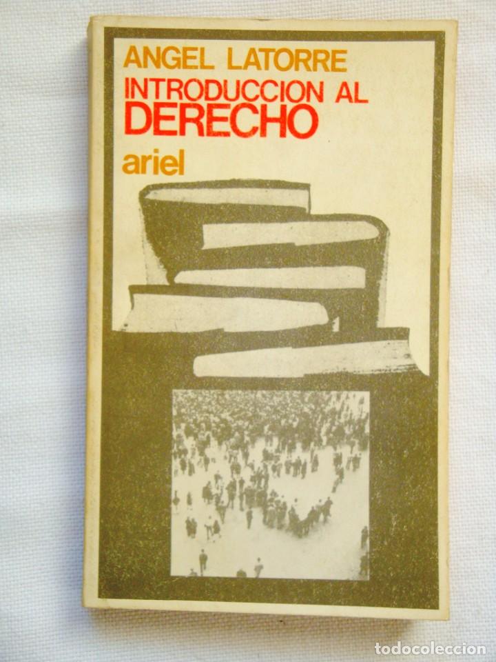 Libros de segunda mano: &Aacute;NGEL LATORRE: INTRODUCCI&Oacute;N AL DERECHO - Foto 1