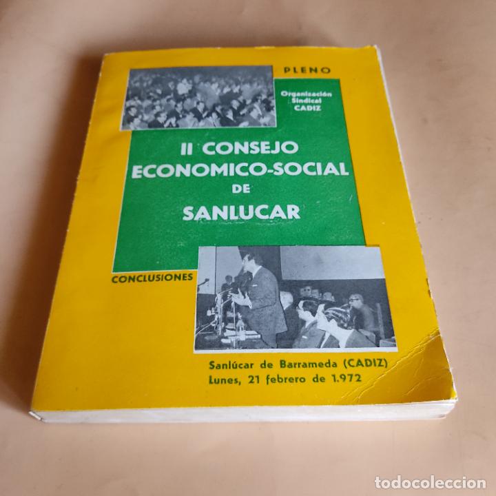 Libros de segunda mano: II CONCURSO ECONOMICO-SOCIAL DE SANLUCAR. FEBRERO-1972. ORGANIZACION SINDICAL CADIZ.