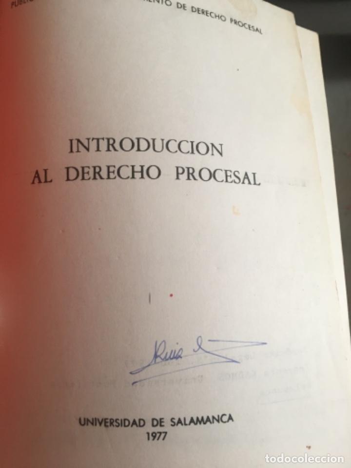 Libros de segunda mano: INTRODUCCI&Oacute;N AL DERECHO PROCESAL - Foto 3