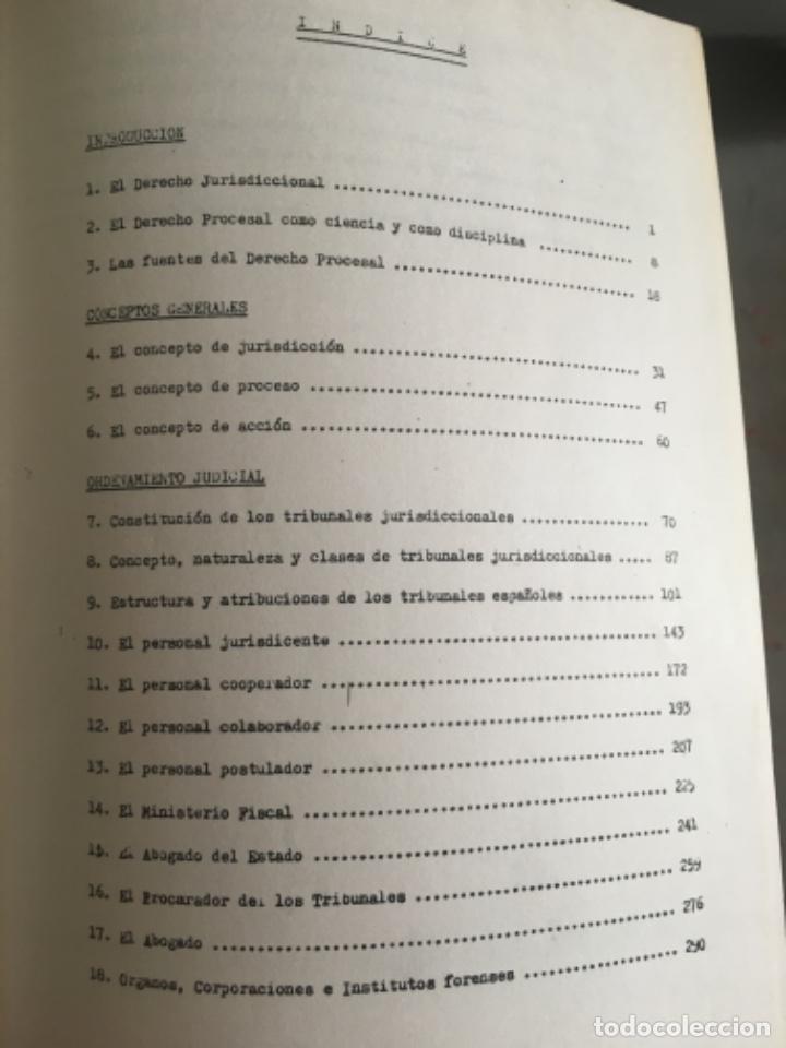 Libros de segunda mano: INTRODUCCI&Oacute;N AL DERECHO PROCESAL - Foto 5