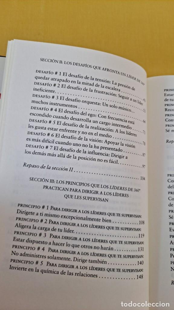 Libros de segunda mano: JOHN C. MAXWELL - EL L&Iacute;DER DE 360&ordm; - Foto 4