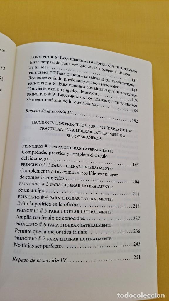 Libros de segunda mano: JOHN C. MAXWELL - EL L&Iacute;DER DE 360&ordm; - Foto 5