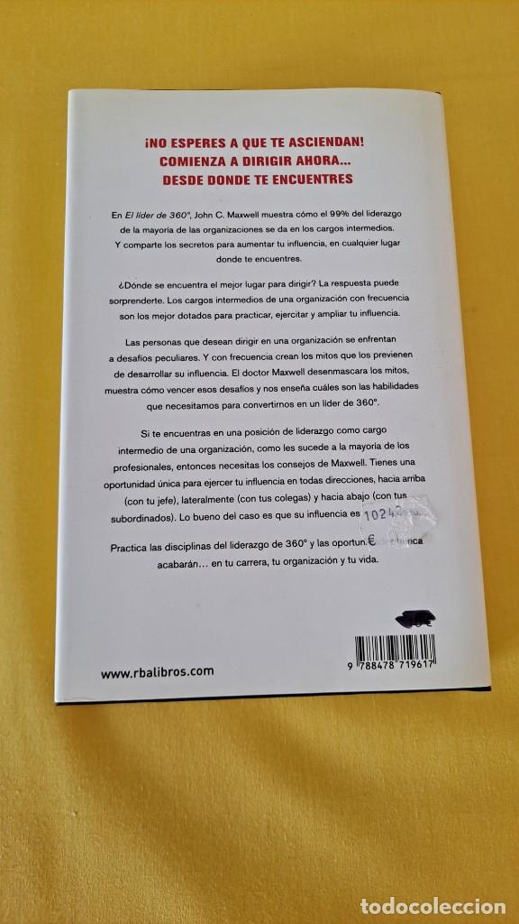 Libros de segunda mano: JOHN C. MAXWELL - EL L&Iacute;DER DE 360&ordm; - Foto 8