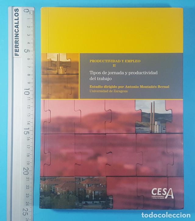 Libri di seconda mano: PRODUCTIVIDAD Y EMPLEO II, TIPOS DE JORNADA Y PRODUCTIVIDAD DEL TRABAJO, ANTONIO MONTA&Ntilde;ES CESA 2011