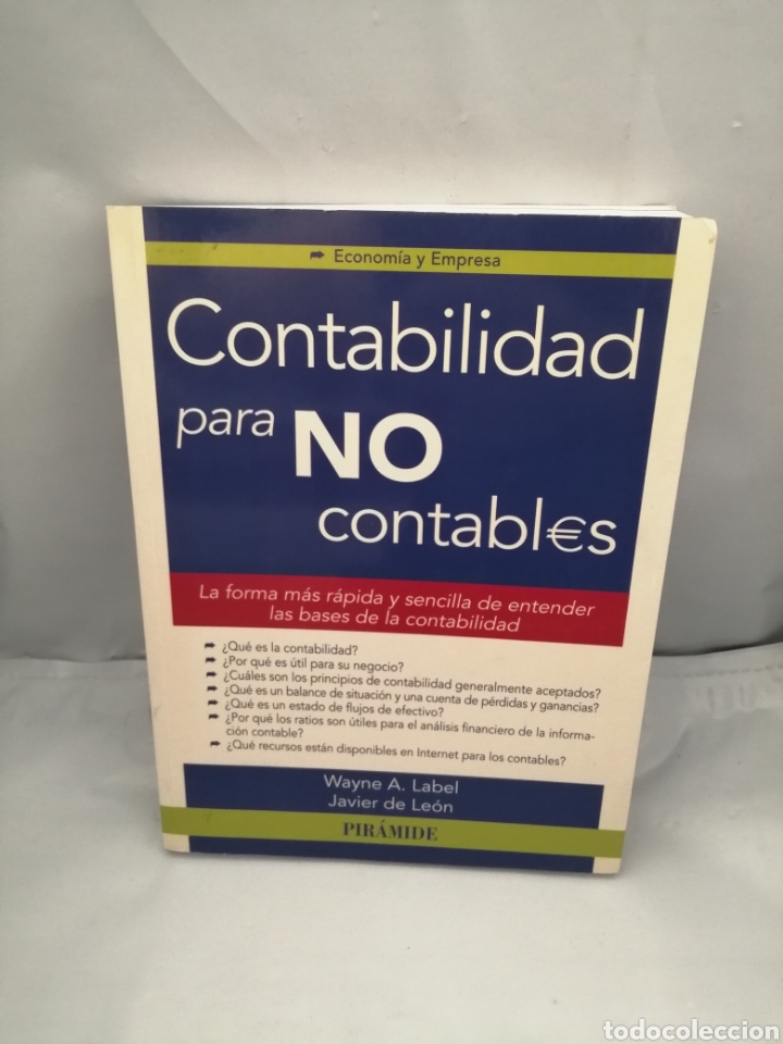 Libros de segunda mano: CONTABILIDAD PARA NO CONTABLES - Foto 1